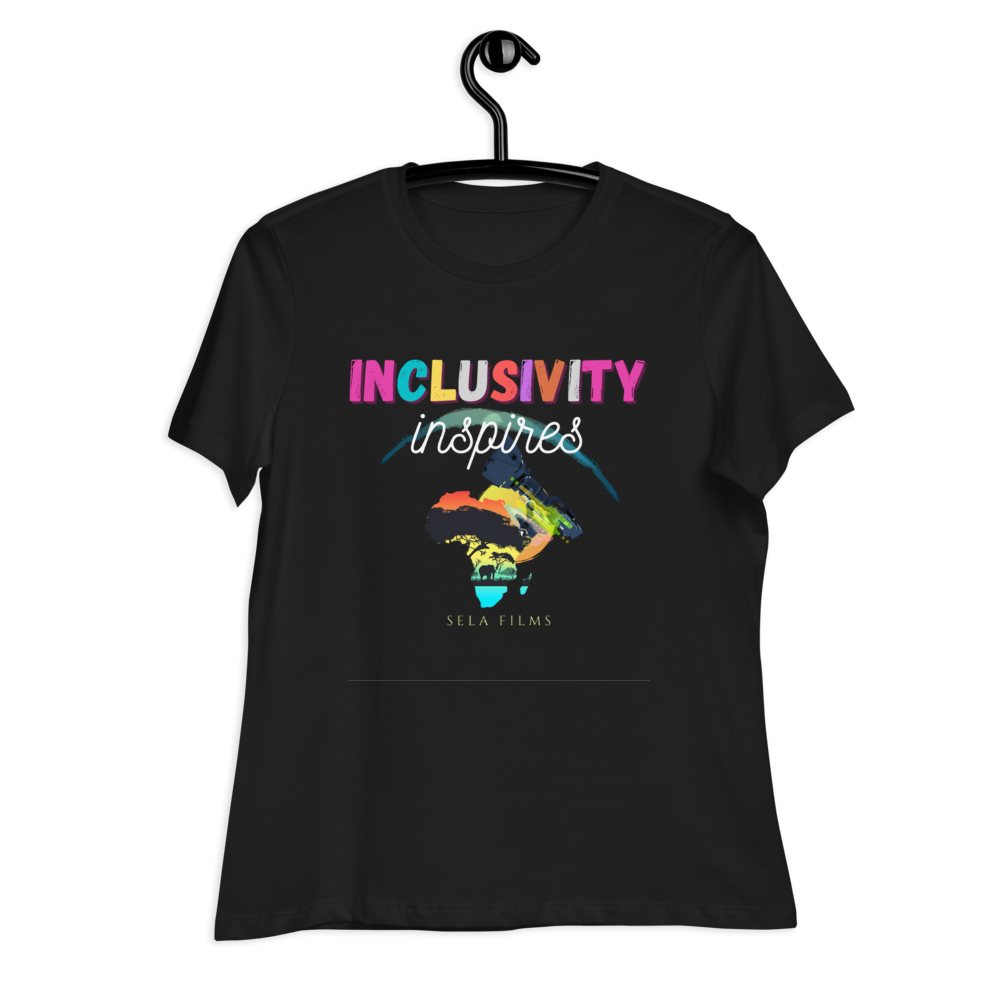 Limited Edition || Relaxed Fit Women's T Shirt || Inclusivity Inspires || BOLD image 3