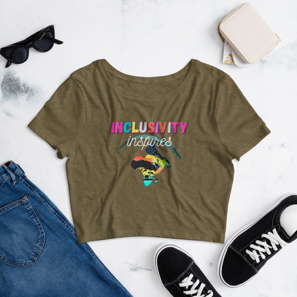Women’s Crop Tee #inclusivityInspires image 5