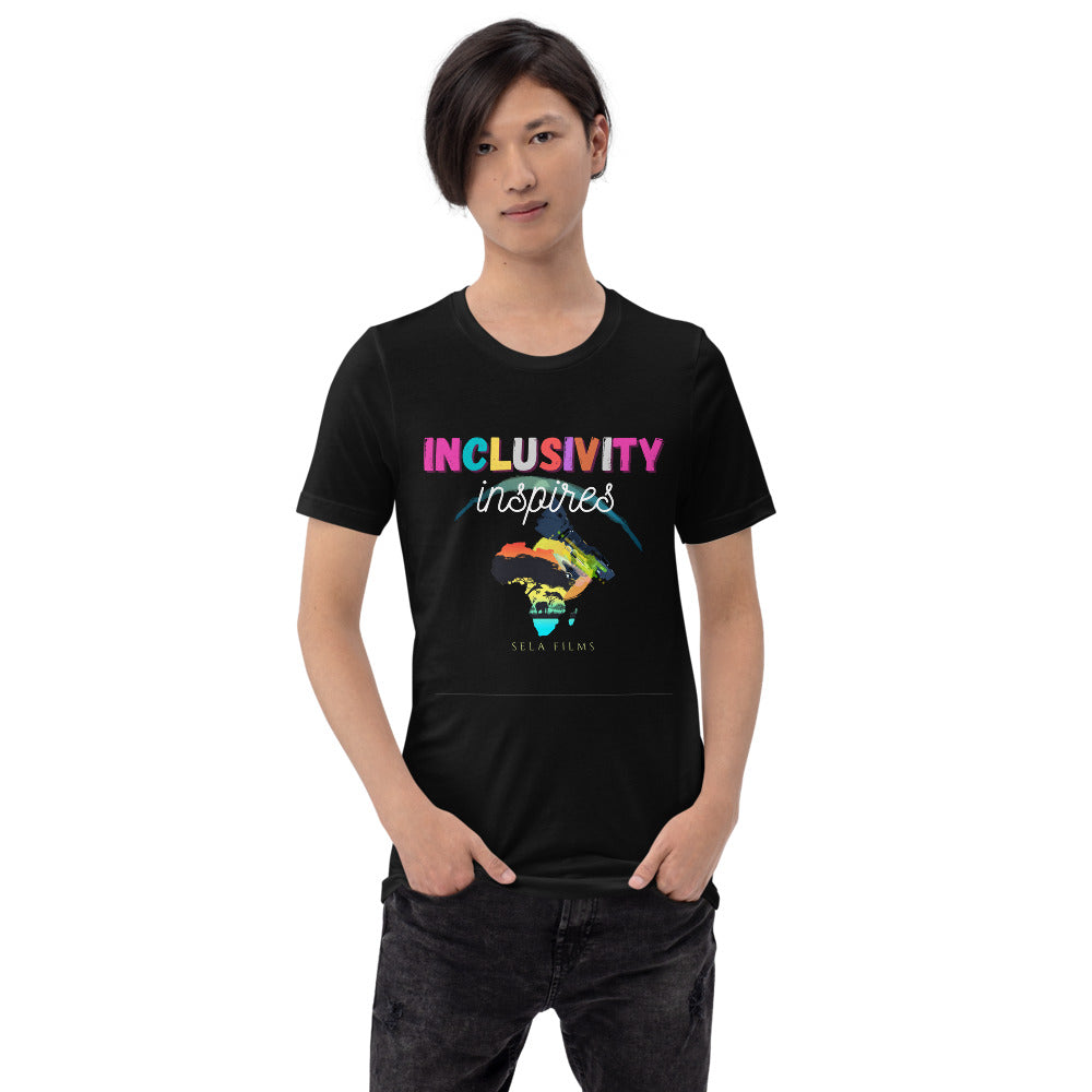 Limited Edition || Unisex/Men's T Shirt || Inclusivity Inspires || Bold Print image 0