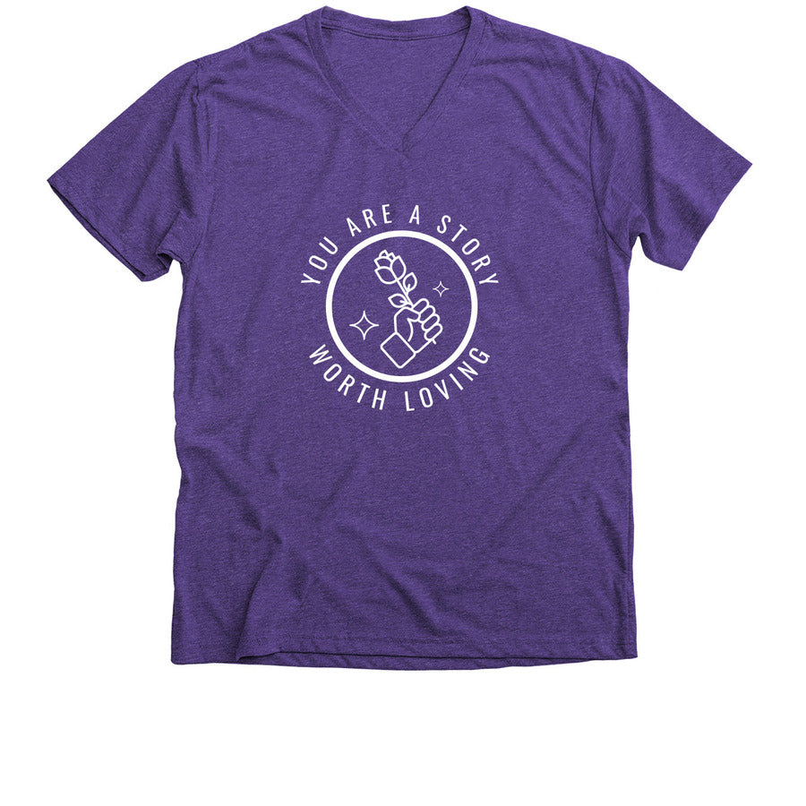 Bonfire Premium Unisex V Neck Tee image 1