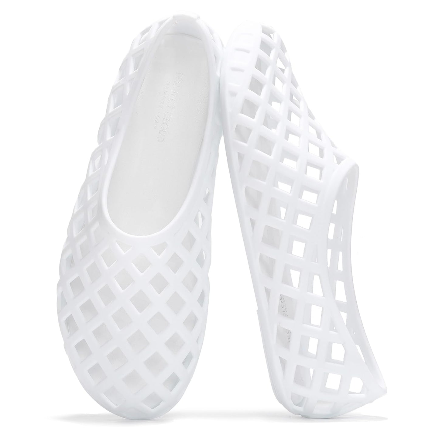 Project Cloud Jelly Shoes Women - Lightweight & Water-Resistant Women's Flats Sandals - Non Slip Womens Shoes - Perfect Summer Jelly Flats for Women 2026 (Jellz)