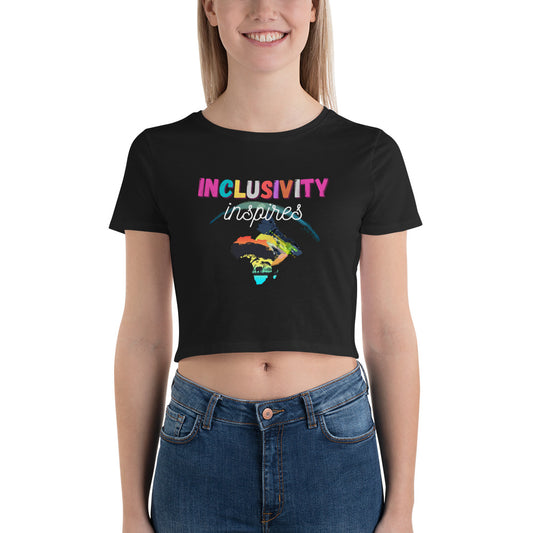Women’s Crop Tee #inclusivityInspires image 0
