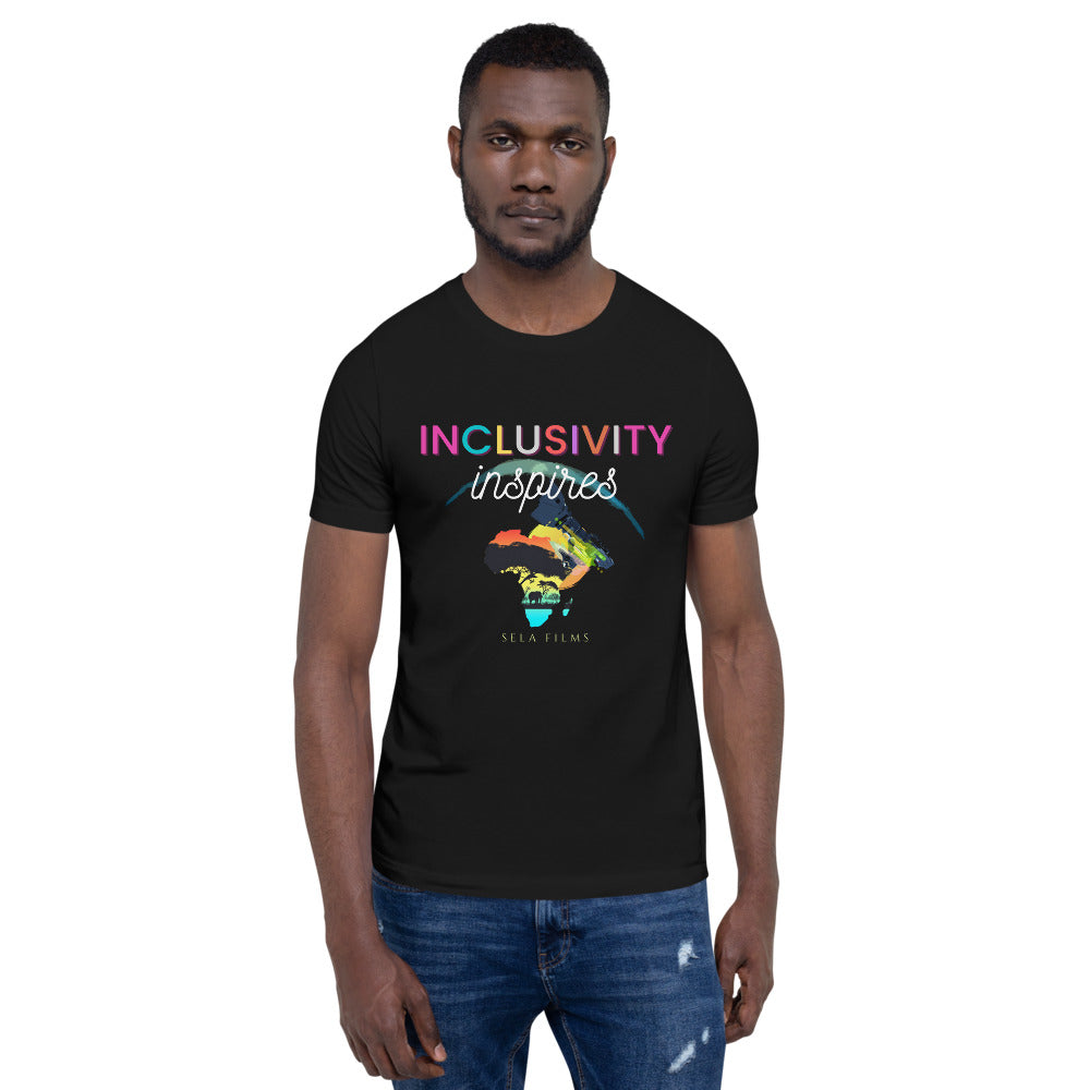 Limited Edition || Unisex/Men's T Shirt || Inclusivity Inspires || Clean Print image 2