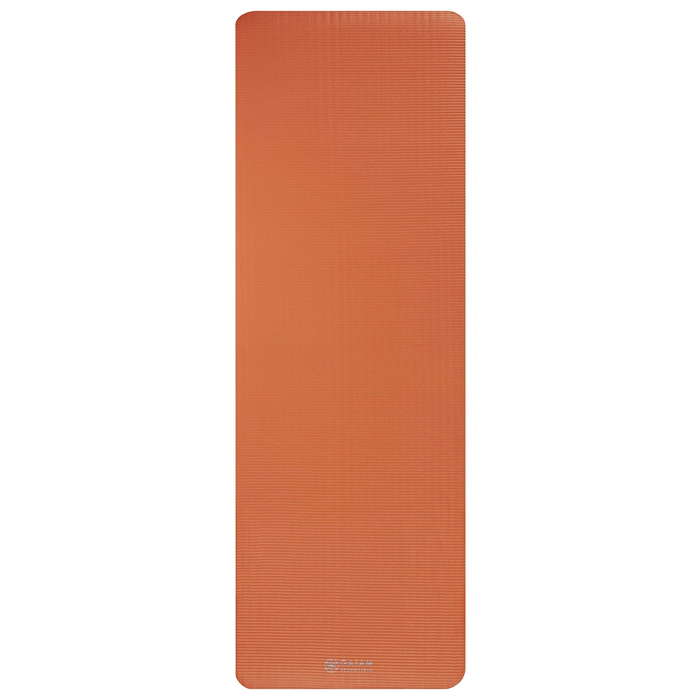 Gaiam Yoga Mat, Pilates & Exercise Mat, Thick 2/5" (10mm) Workout Mat with Easy-Cinch Carrying Strap for Home & Gym Workouts
