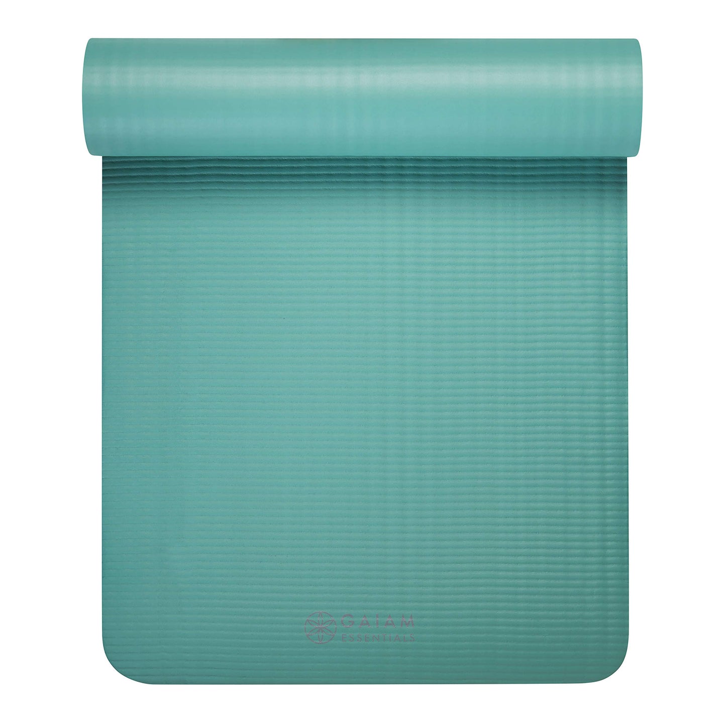 Gaiam Yoga Mat, Pilates & Exercise Mat, Thick 2/5" (10mm) Workout Mat with Easy-Cinch Carrying Strap for Home & Gym Workouts