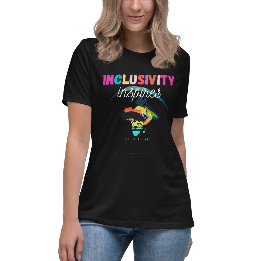 Limited Edition || Relaxed Fit Women's T Shirt || Inclusivity Inspires || BOLD image 0