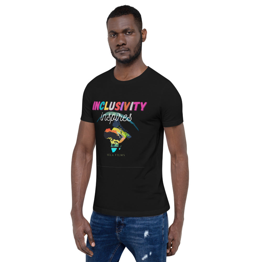 Limited Edition || Unisex/Men's T Shirt || Inclusivity Inspires || Bold Print image 2
