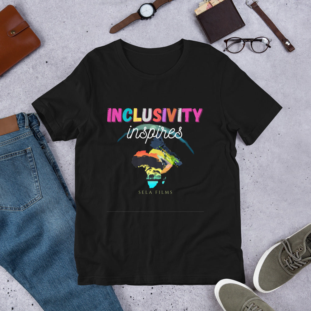 Limited Edition || Unisex/Men's T Shirt || Inclusivity Inspires || Bold Print image 5