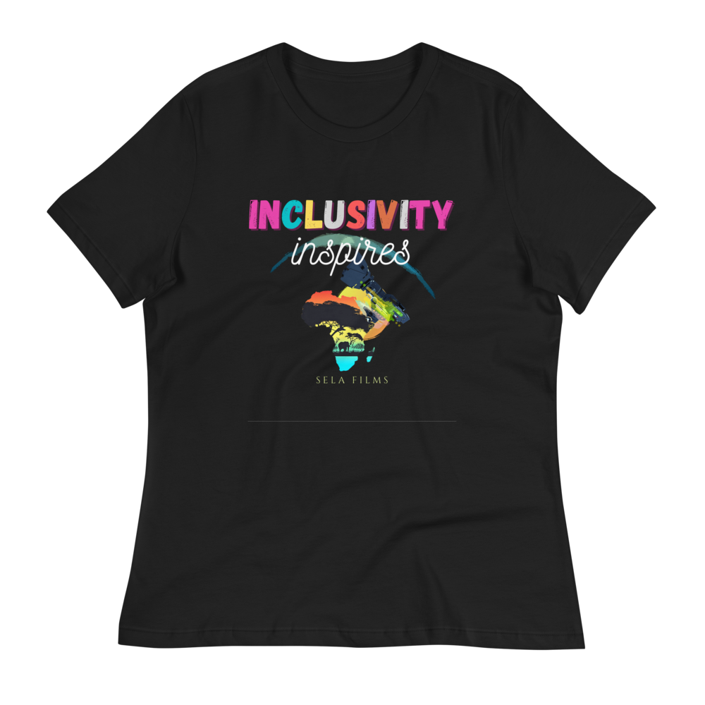 Limited Edition || Relaxed Fit Women's T Shirt || Inclusivity Inspires || BOLD image 1