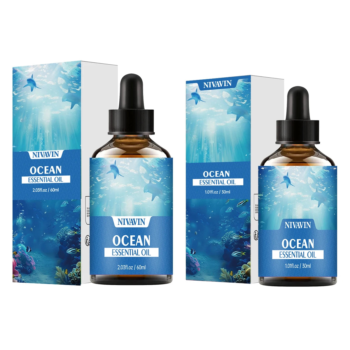30ml/60mlNIVAVIN Ocean essential oil body massage skin care hydration and air freshness