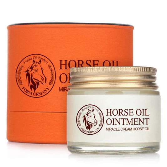 BIOAQUA Face Cream Horse Oil Ointment Moisturizer Improve Drying Anti-Aging Moisturizing Whitening Day Cream Face Body Skin Care