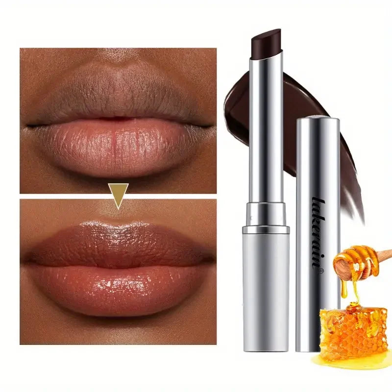 Black Honey Lip Balm-Nourishing and Moisturizing Vitamin E Lip Balm,Winter Lip Care for All Skin Types Makeup Lip Care Cosmetics