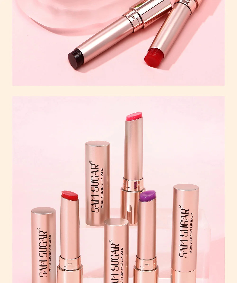 Hyaluronic Acid Lip Balm Overnight Sleeping Mask Moisturizing Anti Chapping Long Lasting Hydration Fades Lip Lines Gloss