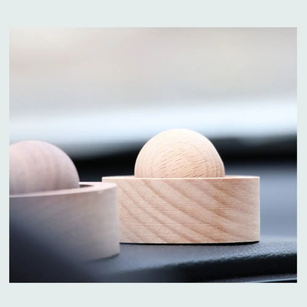 Spherical Essential Oil Diffuser Wooden Long-lasting Fragrant Wood Expanded Aromatherapy Inhaler Home Bedroom Ornaments