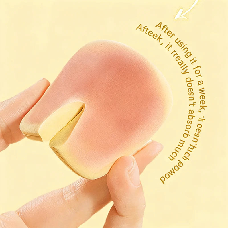 Butter Puff Air Cushion Biscuit Super Soft Becomes Bigger When Encountering Water Liquid Foundation Makeup Tool Is Double-sided