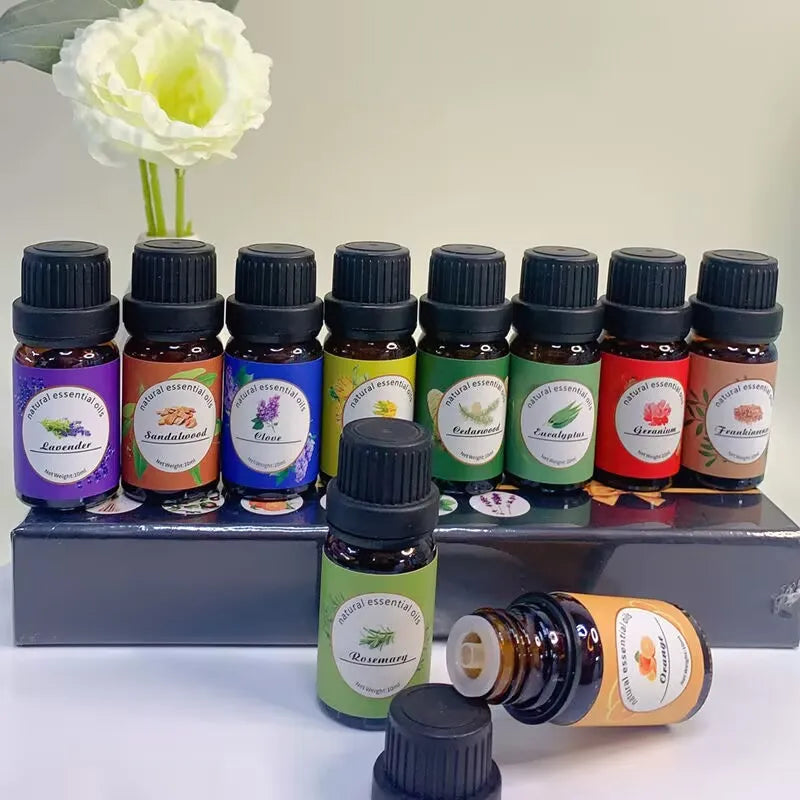 Premium Natural Blue Lotus Essential Oil Oud Fat Oil For Beauty Skin Care Decompression Deep Sleep Purifying Healing Meditation