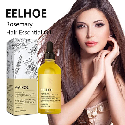 60ml Rosemary Dense Hair Essential Oil Veganic Lavender Repair Hairs Damage Prevent Hair Loss Smooth Hairs Nourish Hair Care Oil