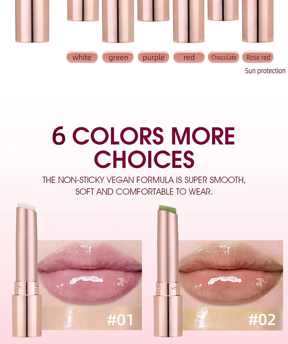 Hyaluronic Acid Lip Balm Overnight Sleeping Mask Moisturizing Anti Chapping Long Lasting Hydration Fades Lip Lines Gloss