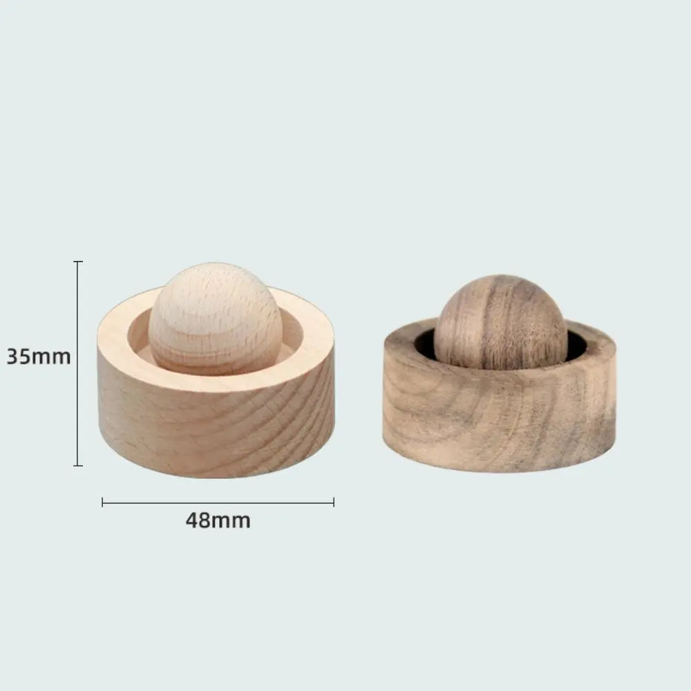 Spherical Essential Oil Diffuser Wooden Long-lasting Fragrant Wood Expanded Aromatherapy Inhaler Home Bedroom Ornaments