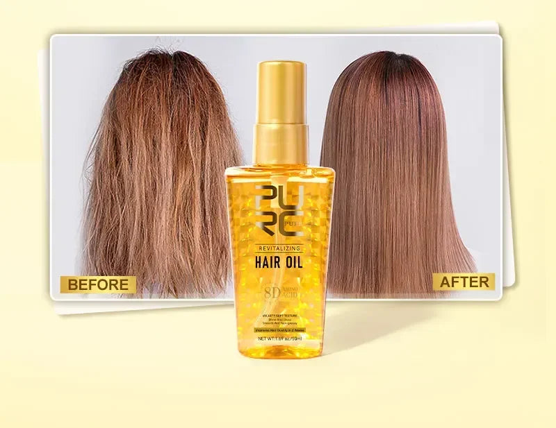 Moroccan Hair Care Essential Oil Nourishes Hair Nut Oil Smooths Brightens Softens Hair essence Repairs Hairy Dry Scalding Damage