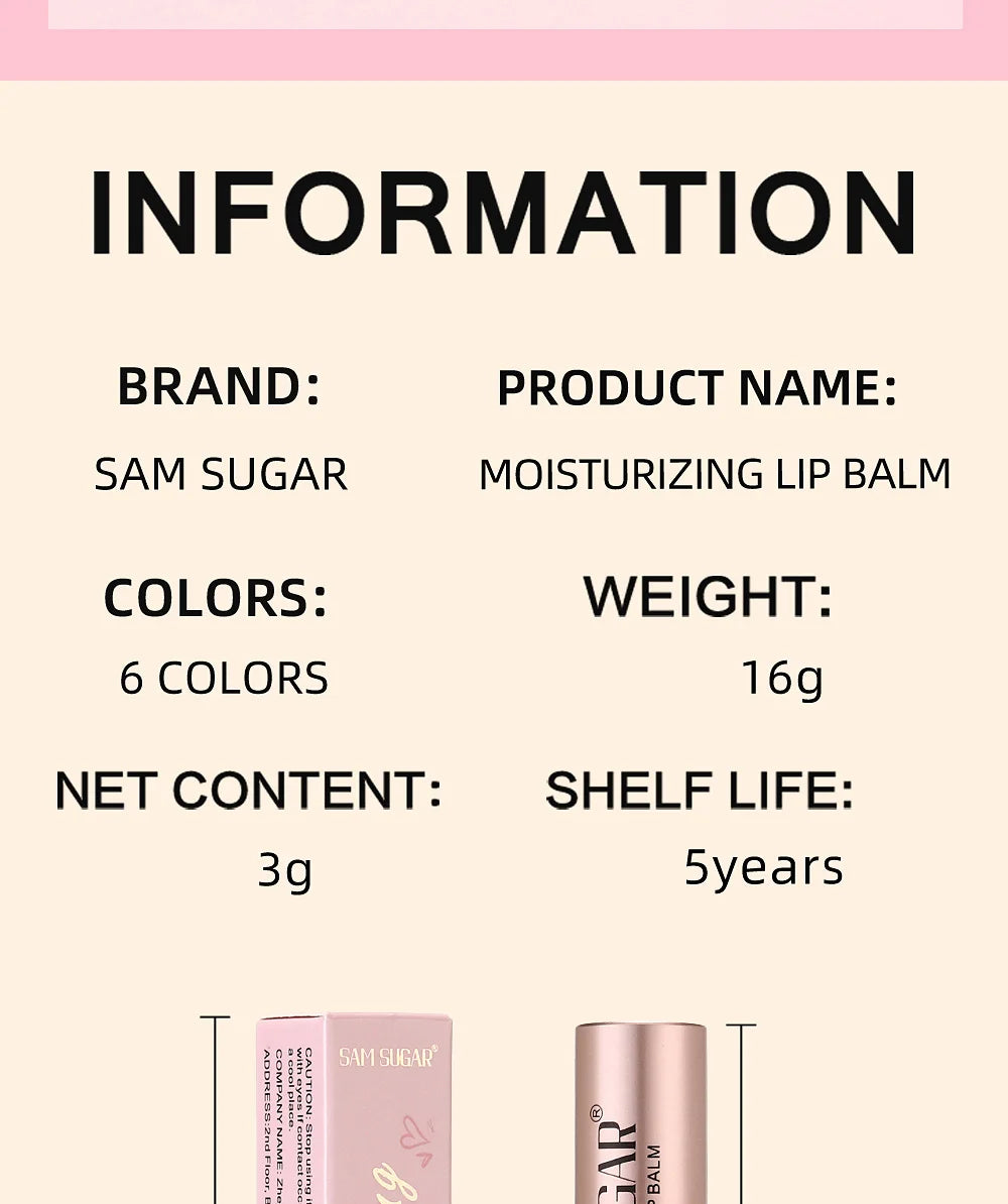 Hyaluronic Acid Lip Balm Overnight Sleeping Mask Moisturizing Anti Chapping Long Lasting Hydration Fades Lip Lines Gloss