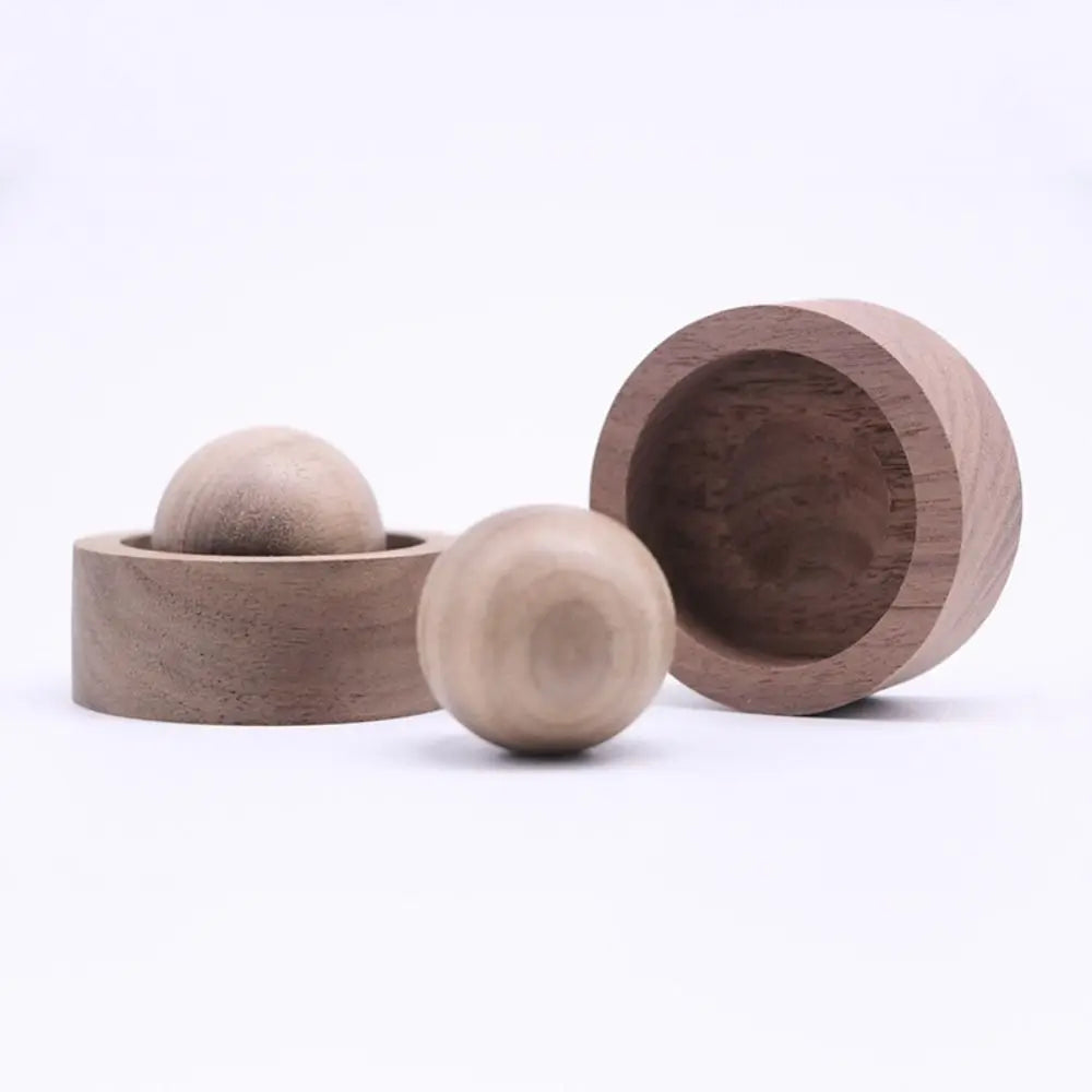 Spherical Essential Oil Diffuser Wooden Long-lasting Fragrant Wood Expanded Aromatherapy Inhaler Home Bedroom Ornaments