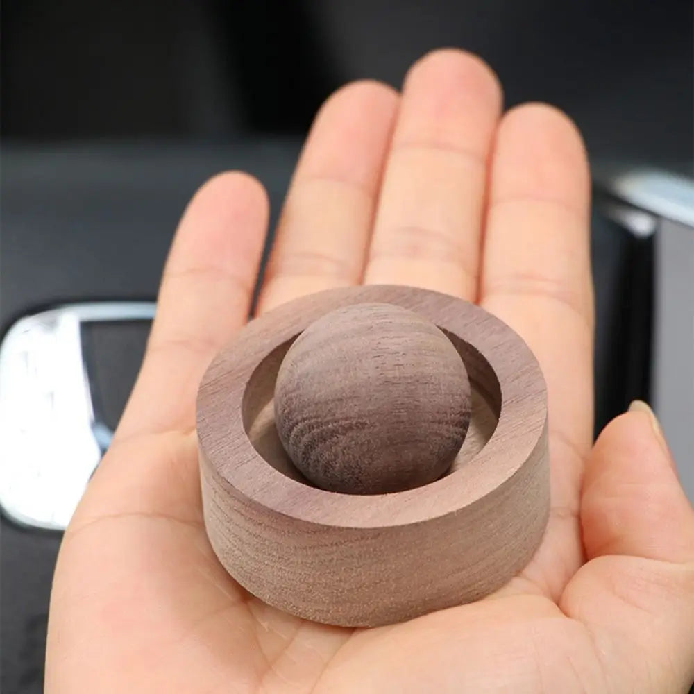 Spherical Essential Oil Diffuser Wooden Long-lasting Fragrant Wood Expanded Aromatherapy Inhaler Home Bedroom Ornaments