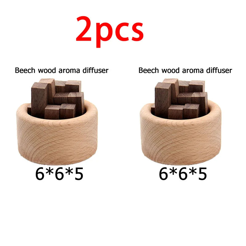 Essential oil diffuser home perfume diffuser Expander Beech Wood reed diffuser bottle  Eco-Friendly Fireless Aroma Aromatherapy