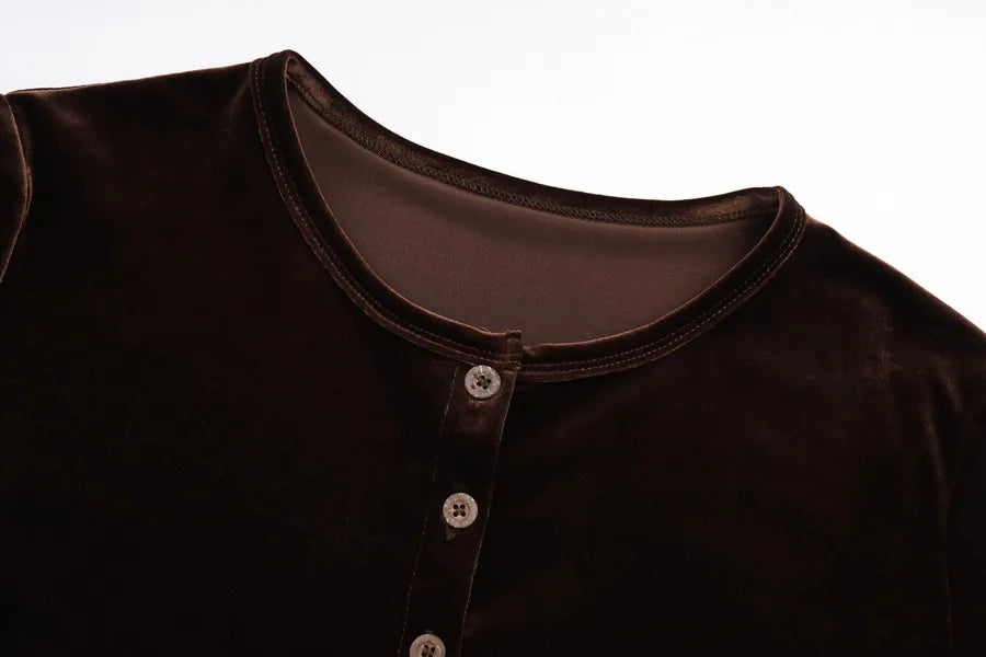 AS 2024 Fall- winter velvet woman clothes adjustable strap dress + basic tops + cardigan + sleeveless dress (ship out in 1 day)