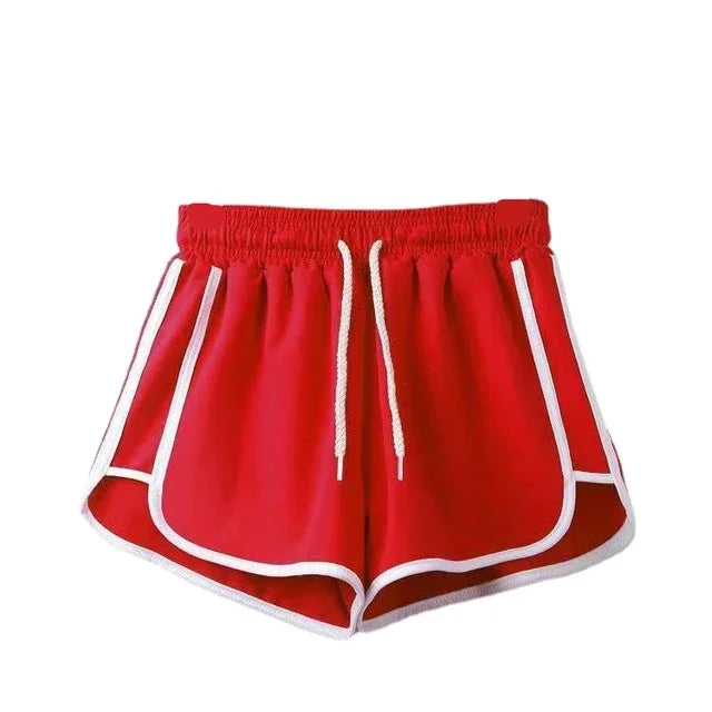 Elastic Shorts for Women Loose Fitting Quick Drying Summer Thin Running Fitness Leisure and Anti External Wear Instagram