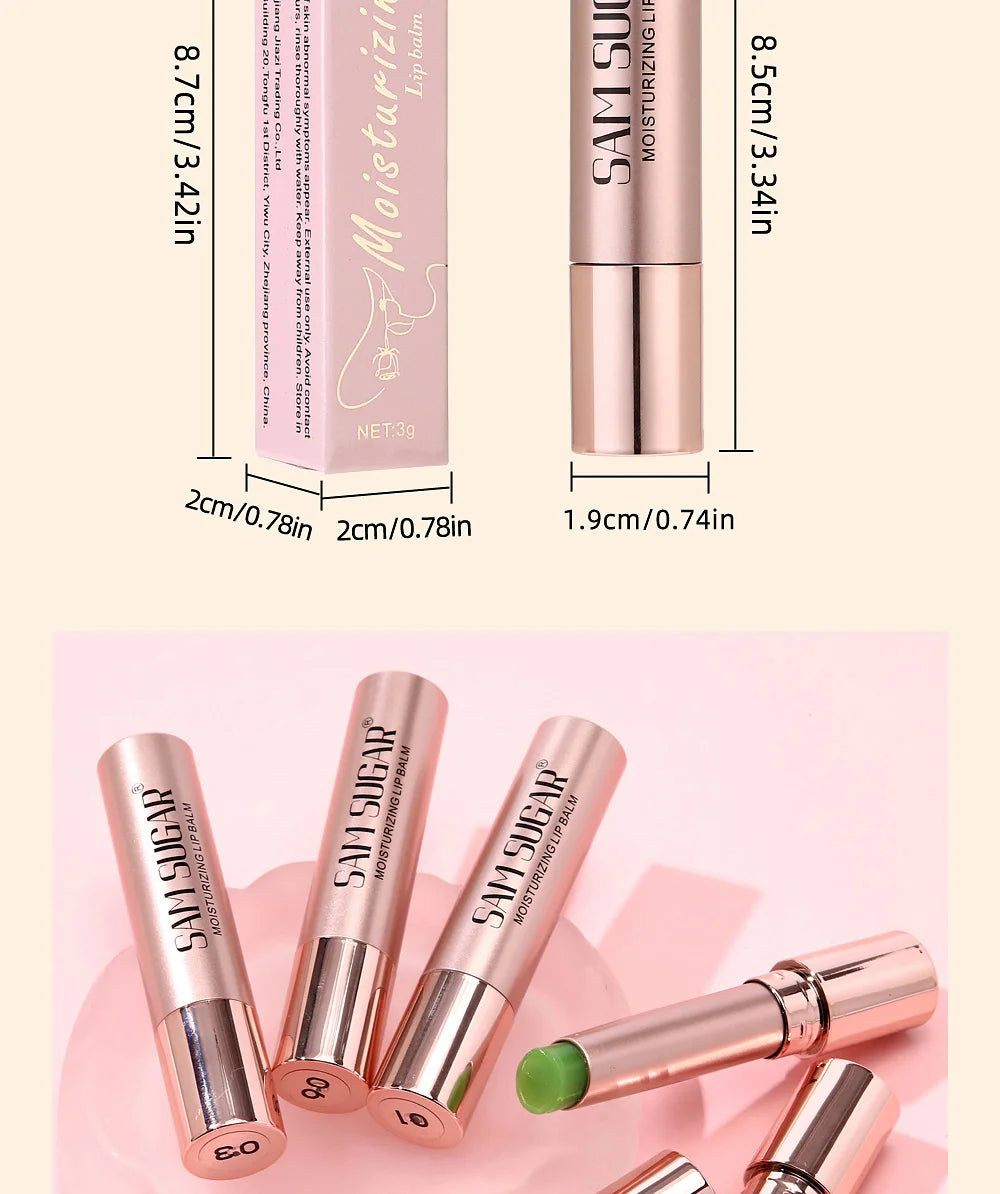 Hyaluronic Acid Lip Balm Overnight Sleeping Mask Moisturizing Anti Chapping Long Lasting Hydration Fades Lip Lines Gloss