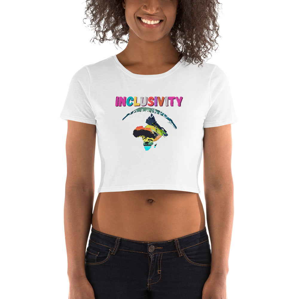 Women’s Crop Tee #inclusivityInspires image 1