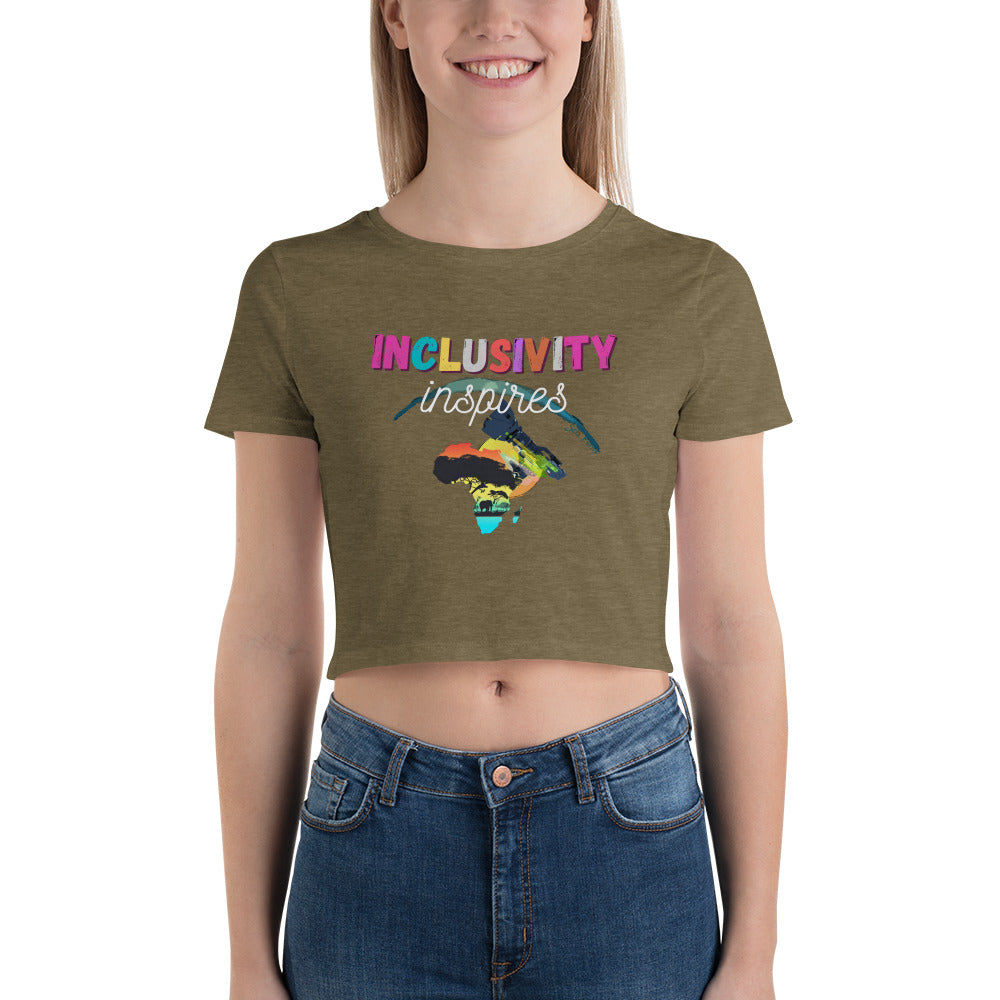 Women’s Crop Tee #inclusivityInspires image 4