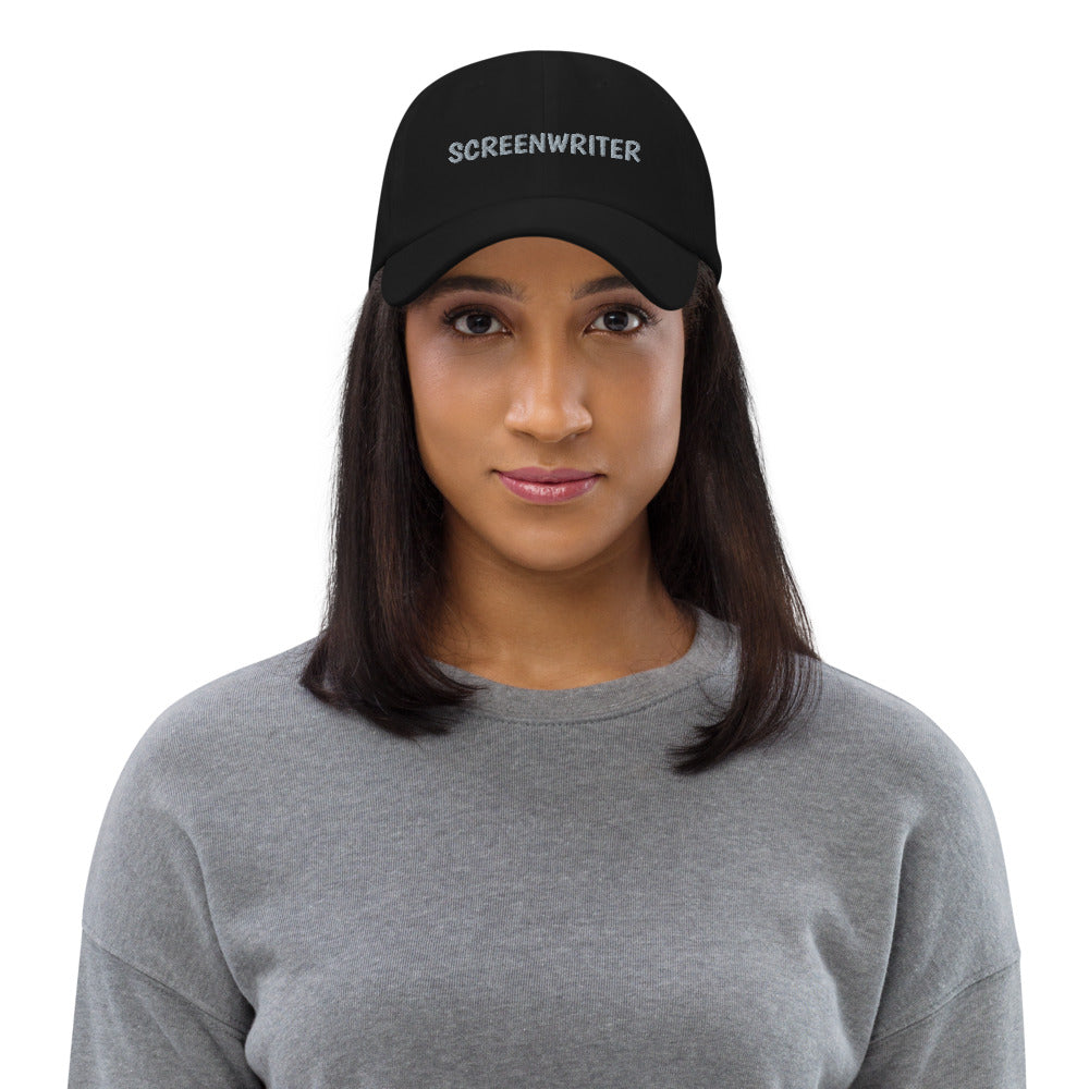 Dad hat "SCREENWRITER" show off your cool side image 0