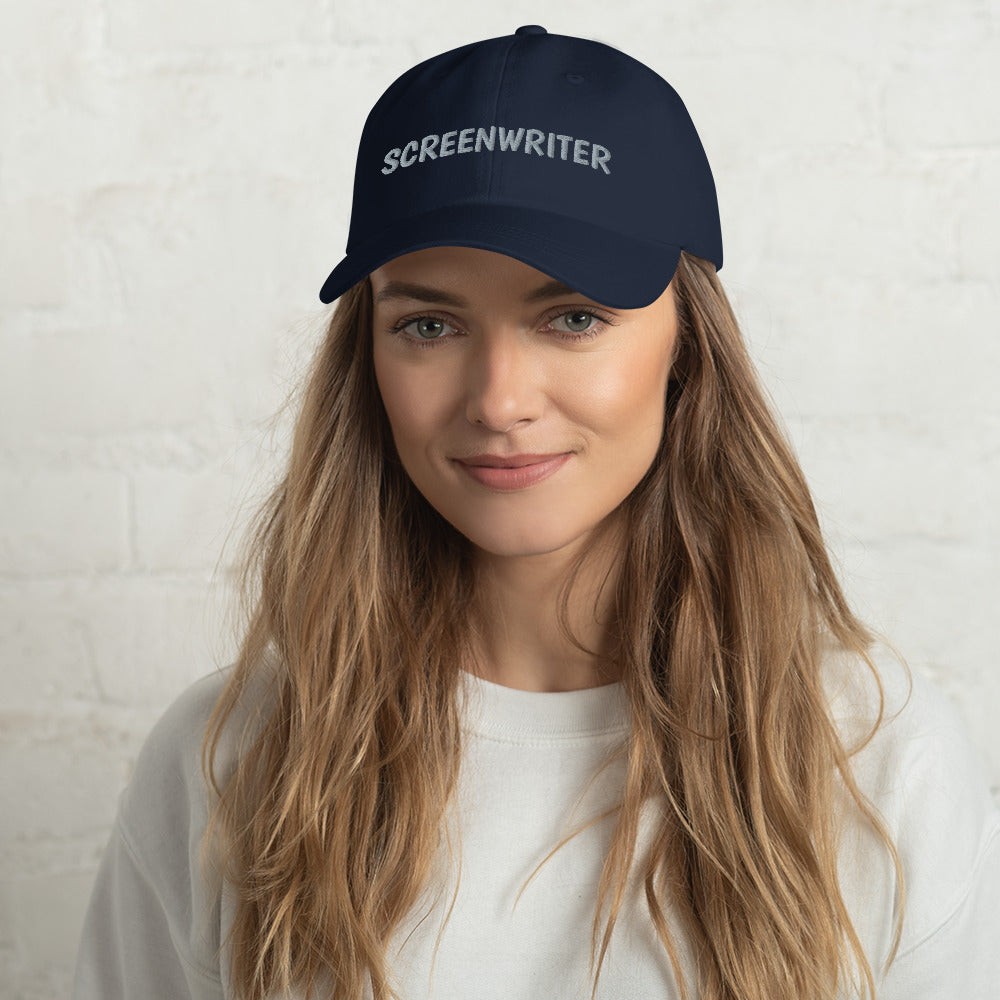 Dad hat "SCREENWRITER" show off your cool side image 1
