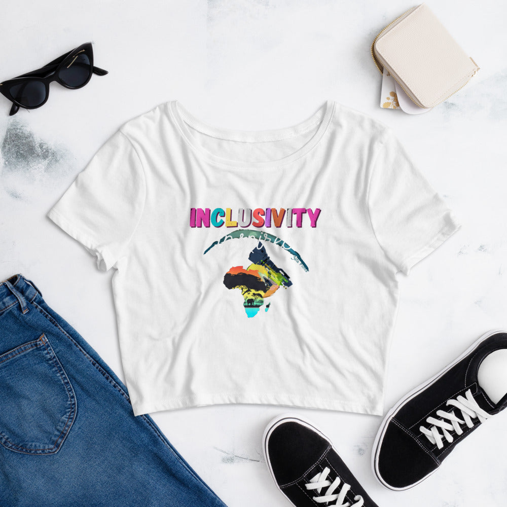 Women’s Crop Tee #inclusivityInspires image 2