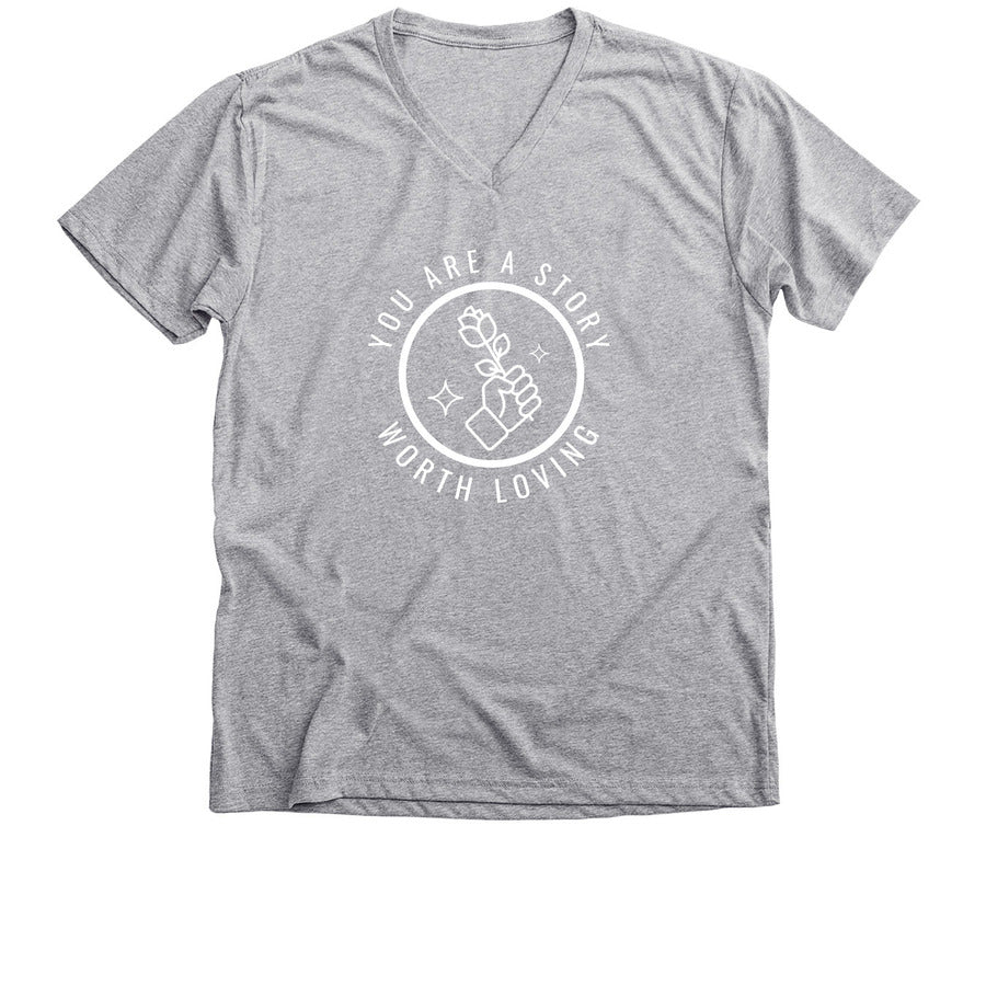 Bonfire Premium Unisex V Neck Tee image 0