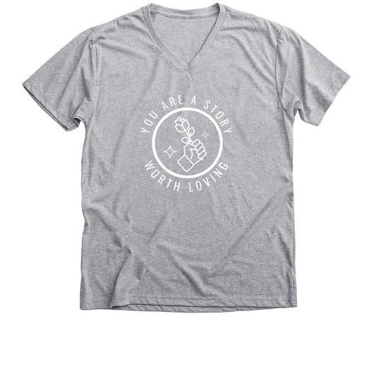 Bonfire Premium Unisex V Neck Tee image 0