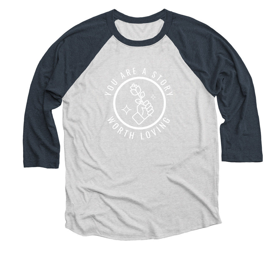 Bonfire Premium 3/4 Sleeve Baseball Tee image 3